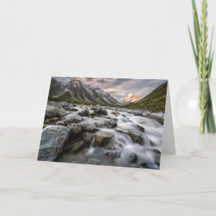 Carte Parc national Aoraki Mt. Cook   Nouvelle-Zélande