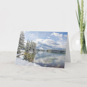 Carte Parc national de Banff en hiver