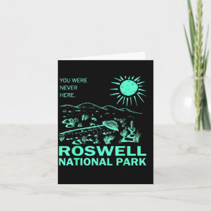 Carte Parc national de Roswell Nouveau-Mexique 