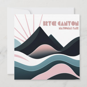 Carte Parc national du Canyon Bryce Colour Hills