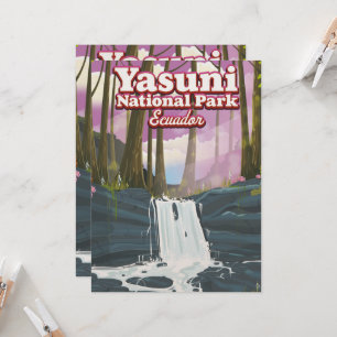 Carte Parc national Yasuni Équateur