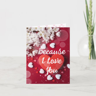 Carte Parce que je t'aime