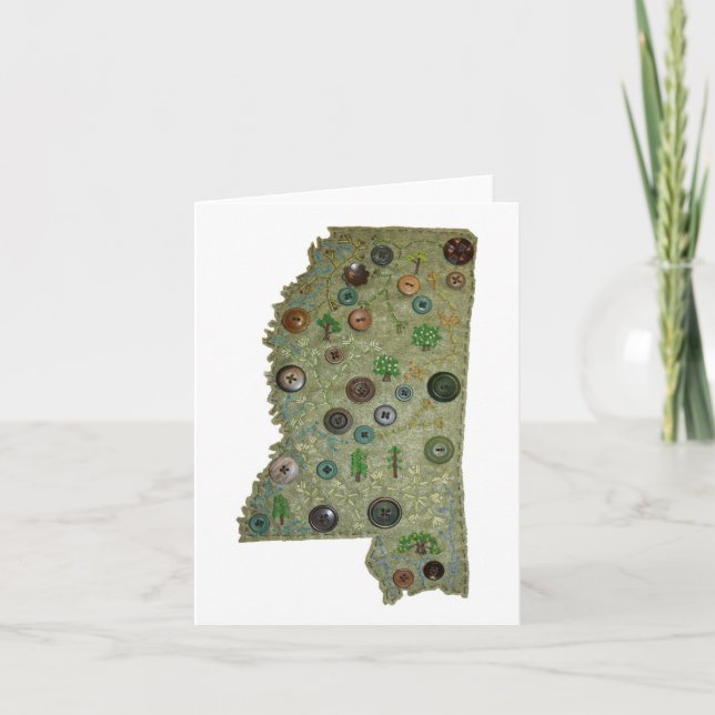 Carte Parcs d'état du Mississippi (Devant)