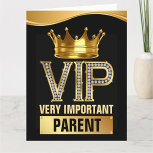 CARTE PARENT VIP