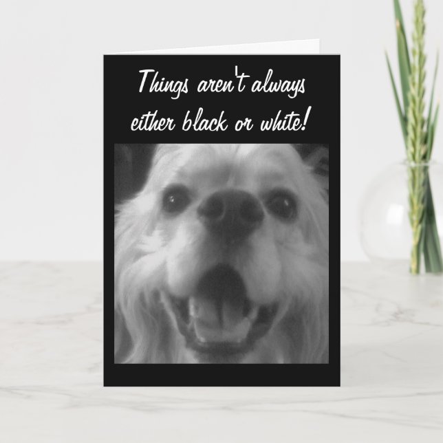 Carte PARFOIS LES CHOSES SONT BLEUES ! Bon rétablissemen (Devant)