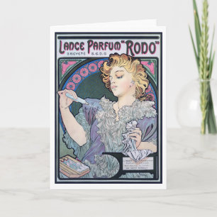 Carte Parfum, Alphonse Mucha