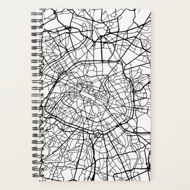 Carte Paris France 2022 (Devant)
