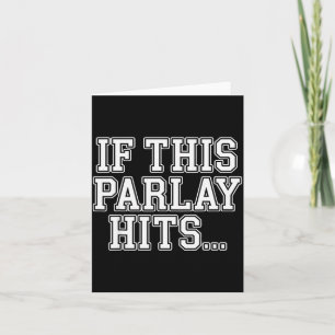 Carte Parlay Art pour hommes femmes Srts Jeux de hasard