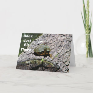 CARTE PARLER DE TURTLE-NE VOUS ASSEZ PAS SEULEMENT LÀ, J