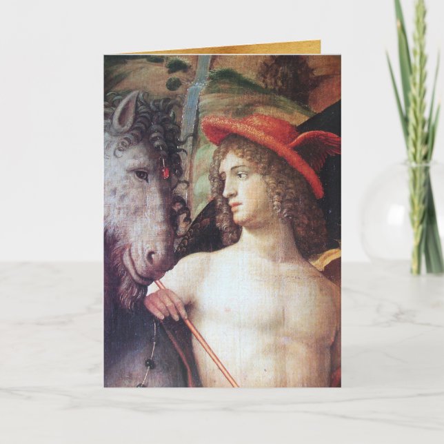 CARTE PARNASSUS / MERCURE AVEC PEGASUS (Devant)