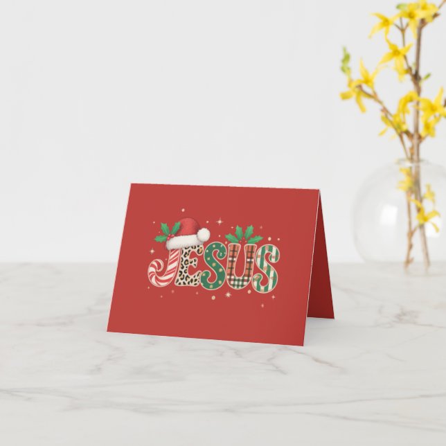 Carte Parole religieuse chrétienne Jésus Foi Verset de l (Fleur jaune)