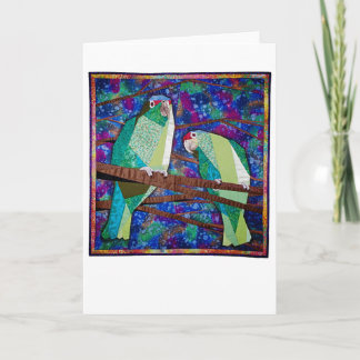 Carte Parrot Quilt