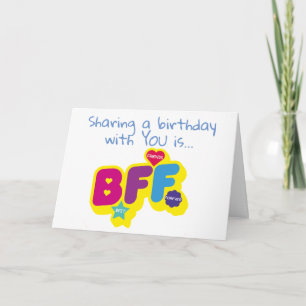 CARTE **PARTAGER LES ANNIVERSEMENTS** EST MON CADEAU D'A