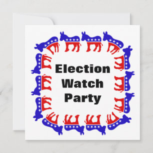 Carte Parti démocrate de surveillance des élections