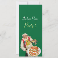 PARTI PIZZA ITALIEN, PIZERIA, noir, vert