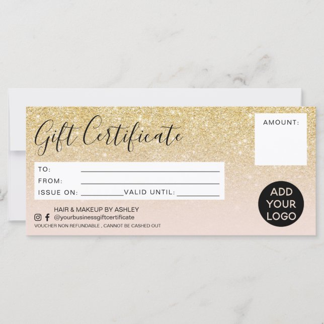 Carte Parties scintillant en or chic noir symbole de cer (Devant)