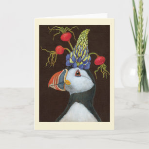 Carte Party Puffin