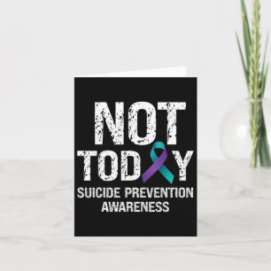 Carte Pas aujourd'hui Sensibilisation à la prévention du