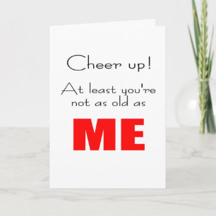 Carte Pas aussi vieux que mon anniversaire