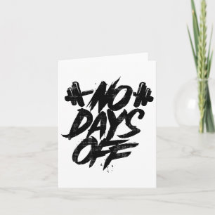 Carte Pas De Jours De Citation Motivationnelle Gym Funny