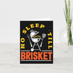 Carte Pas de sommeil jusqu'à Brisket Pitmaster Bbq Lover