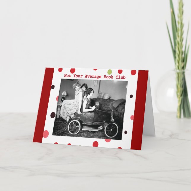 Carte Pas votre club de lecture (Devant)