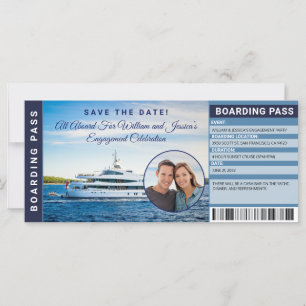 Carte Passe d'embarquement pour la partie d'engagement d