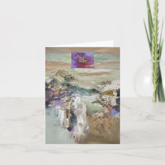 Carte Past Many Horizons Notecard