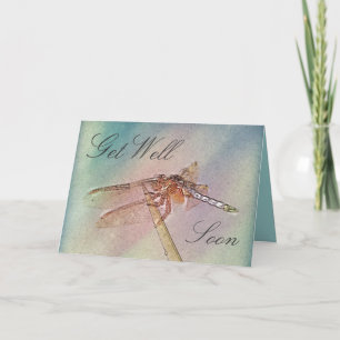 Carte Pastel Dragonfly