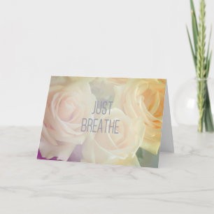 Carte Pastel Roses   Bien se tirer   Encouragement