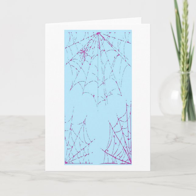 Carte Pastel Spider Web (Devant)
