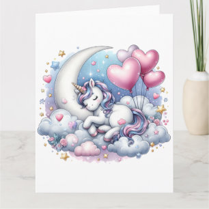 Carte Pastel Unicorn