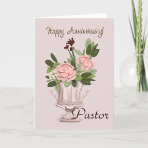 Carte Pasteur heureux d'anniversaire