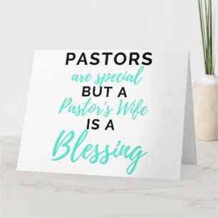 Carte Pastors Are Special But A Pasteur's Wife bl