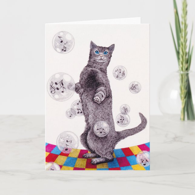 Carte Pâte lisse de bulle (Devant)