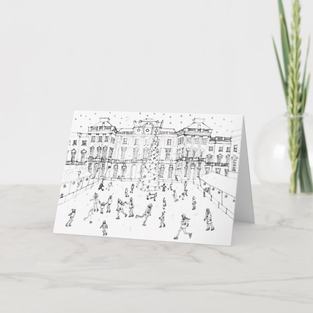 Carte Patinage à la Chambre de Somerset (Devant)