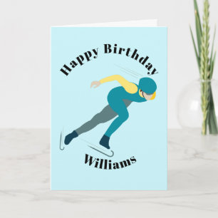 Carte Patinage de vitesse