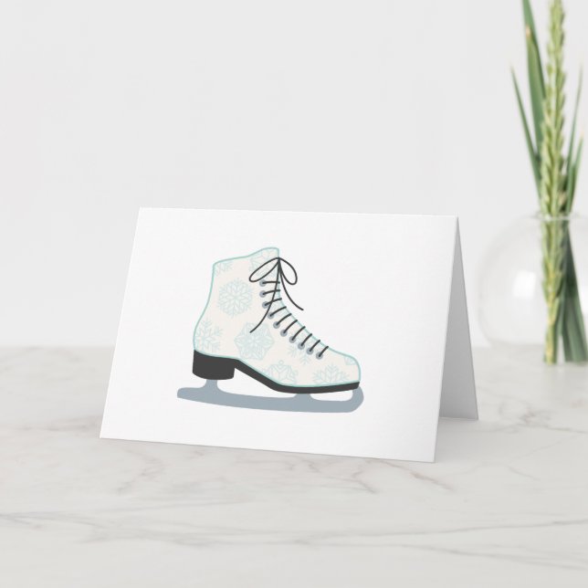 Carte Patinage sur glace (Devant)