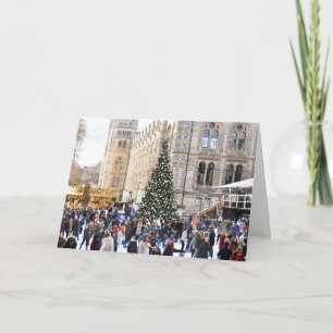 Carte Patinage sur glace de Noël à Londres Rink UK Photo