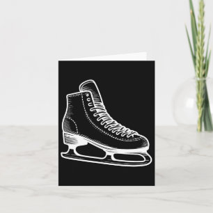 Carte Patinage sur glace - Ligne de sports d'hiver Plan