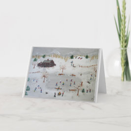 Carte Patinage sur Silver Pond