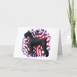 Carte Patriote géant Schnauzer