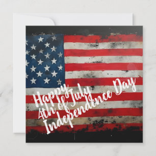Carte Patriotique 4 juillet Fête de l'Indépendance
