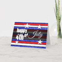 Carte Patriotique Personnalisée Happy Quart de Jui