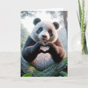 Carte Patrouilles D'Ours Panda Anniversaire En Forme De
