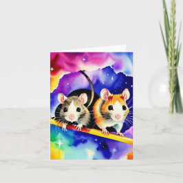 Carte Pattes d'animal spatial I