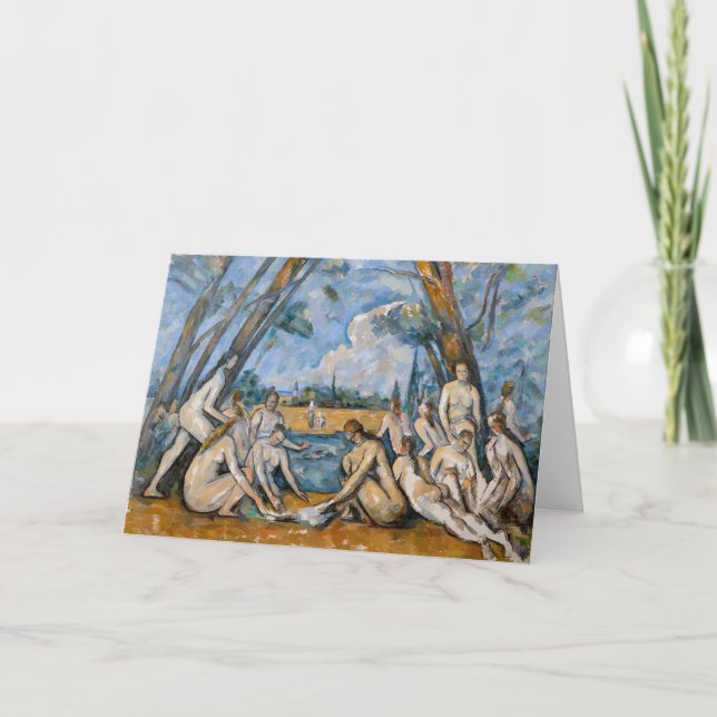 Carte Paul Cezanne - Les Grandes Baignoires (Devant)