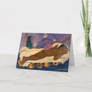 Carte Paul Gauguin - L'Esprit des morts à regarder
