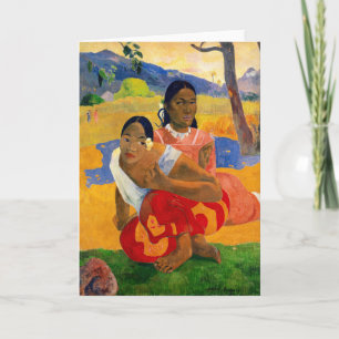 Carte Paul Gauguin - Quand Vous Marierez-Vous ?