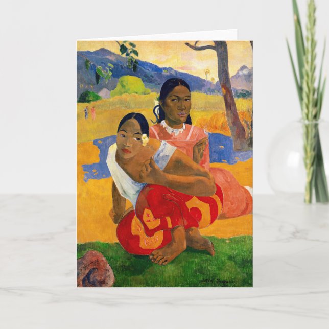 Carte Paul Gauguin - Quand Vous Marierez-Vous ? (Devant)